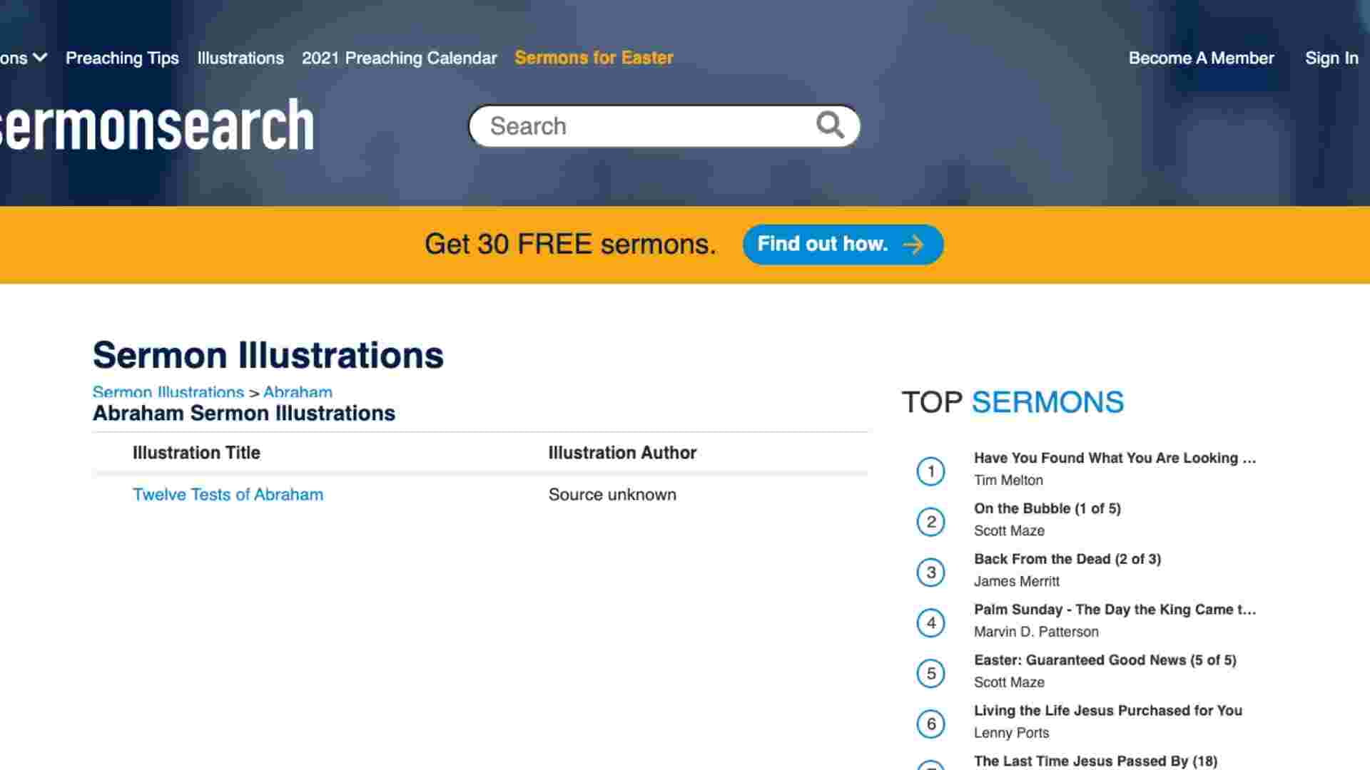 Sermon Search